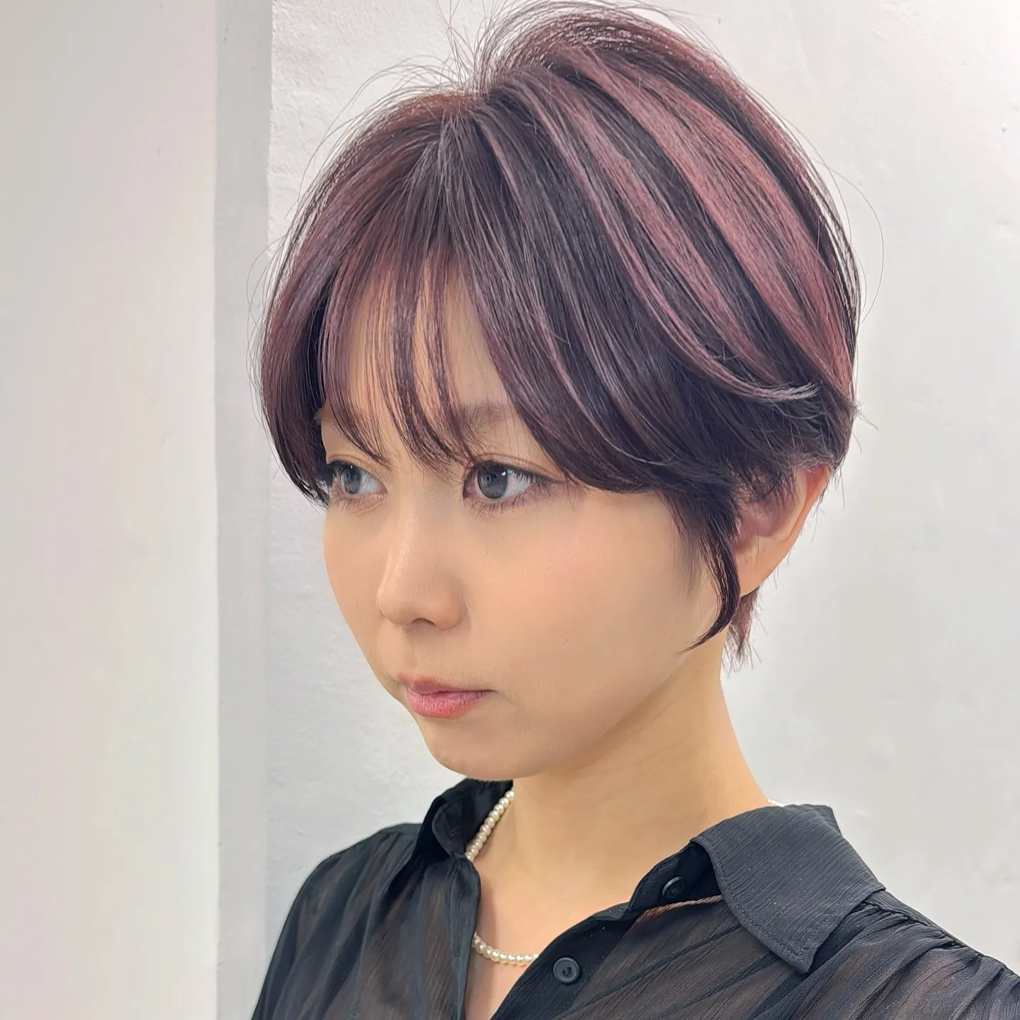 ボルドーカラー!